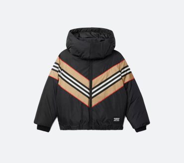Stripe Panel Down-filled