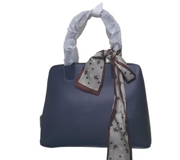 Navy Blue Smart Handbag
